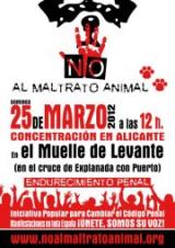 Alicante dice NO al maltrato animal!